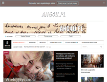 Tablet Screenshot of angielski.ang4u.pl